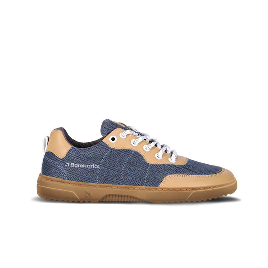 Barebarics Kudos Barefoot Sneakers - Brown & Blue (41)
