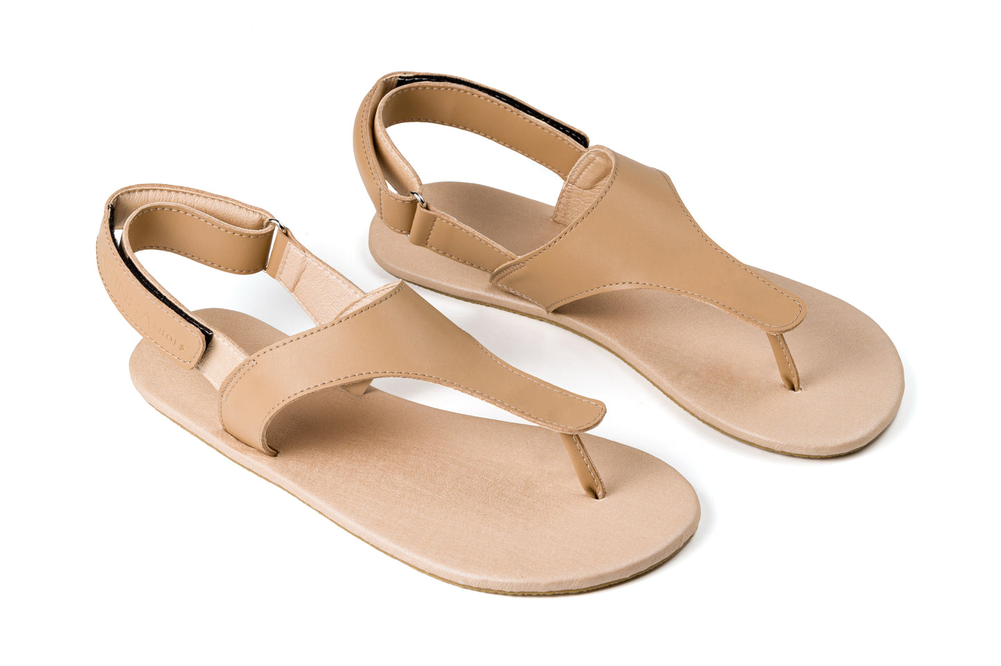 Ahinsa Simple Barefoot Sandals - Beige (40)