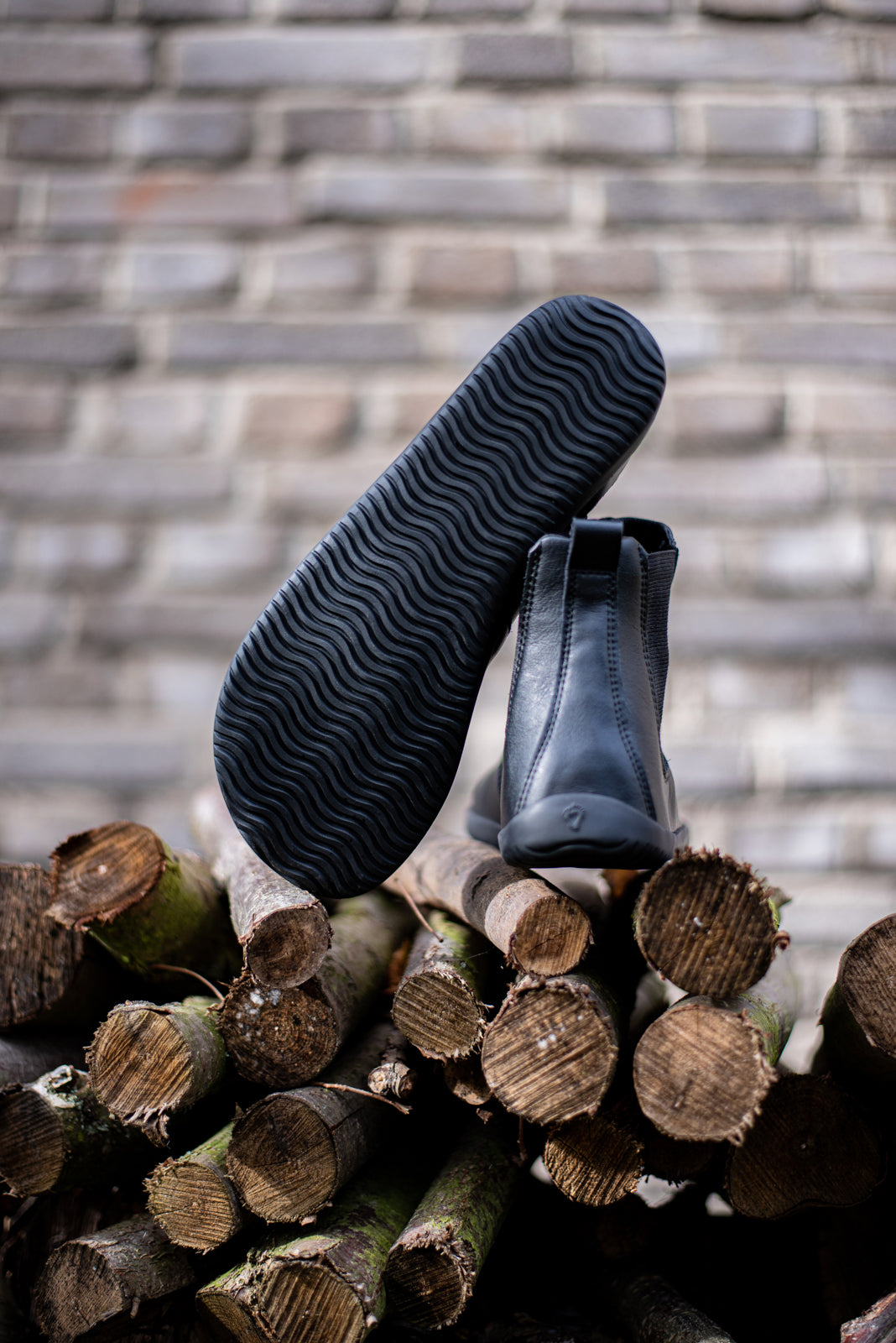 Ahinsa Chelsea Barefoot Boots - Black (41)