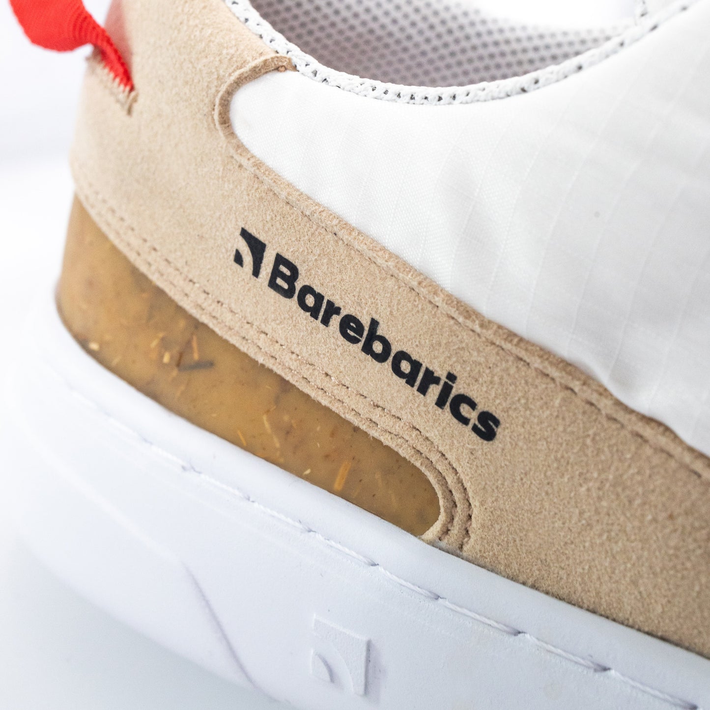 Barebarics Revive Barefoot Sneakers - Beige & White (40, 41)