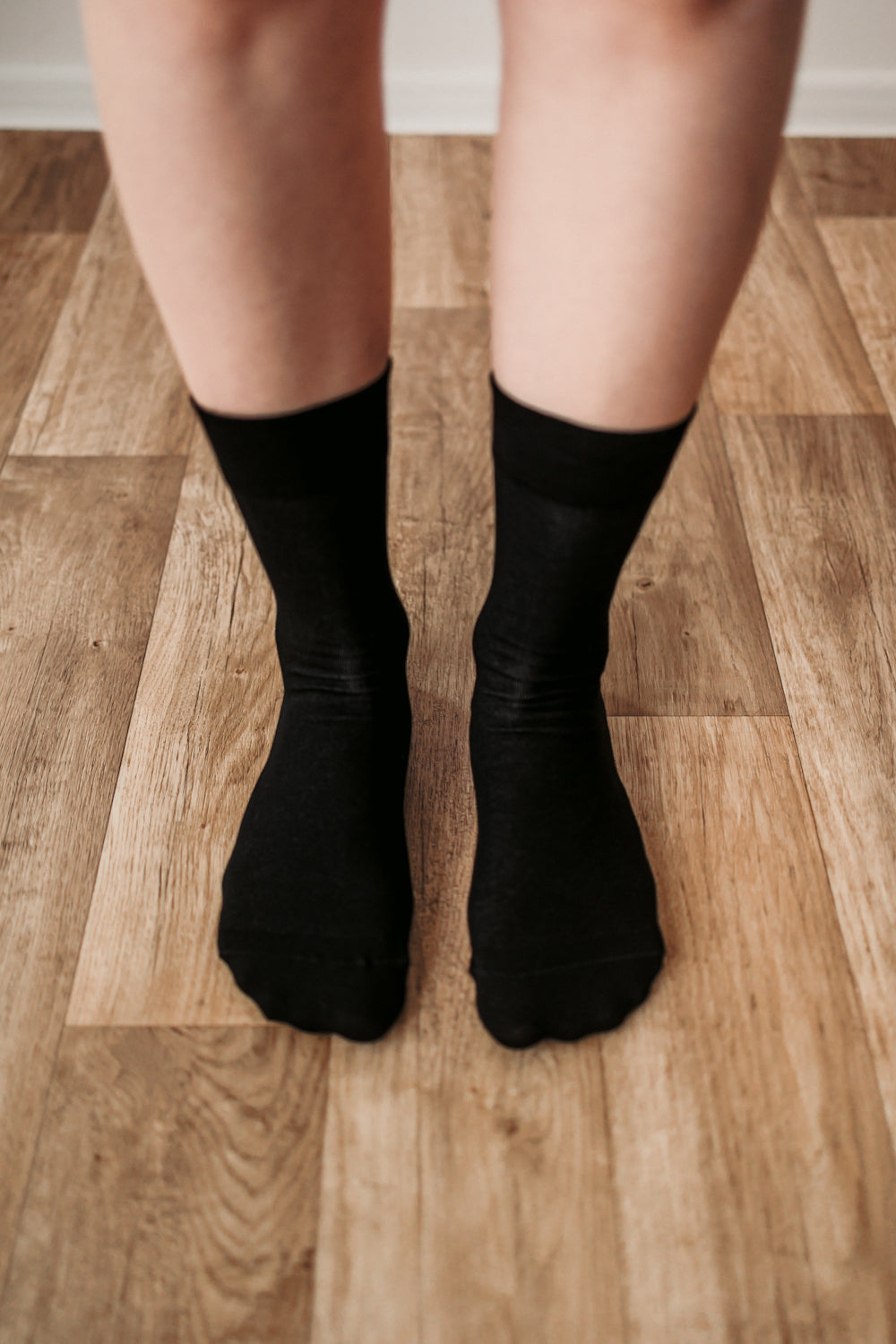 Be Lenka Barefoot Socks - Crew - Black