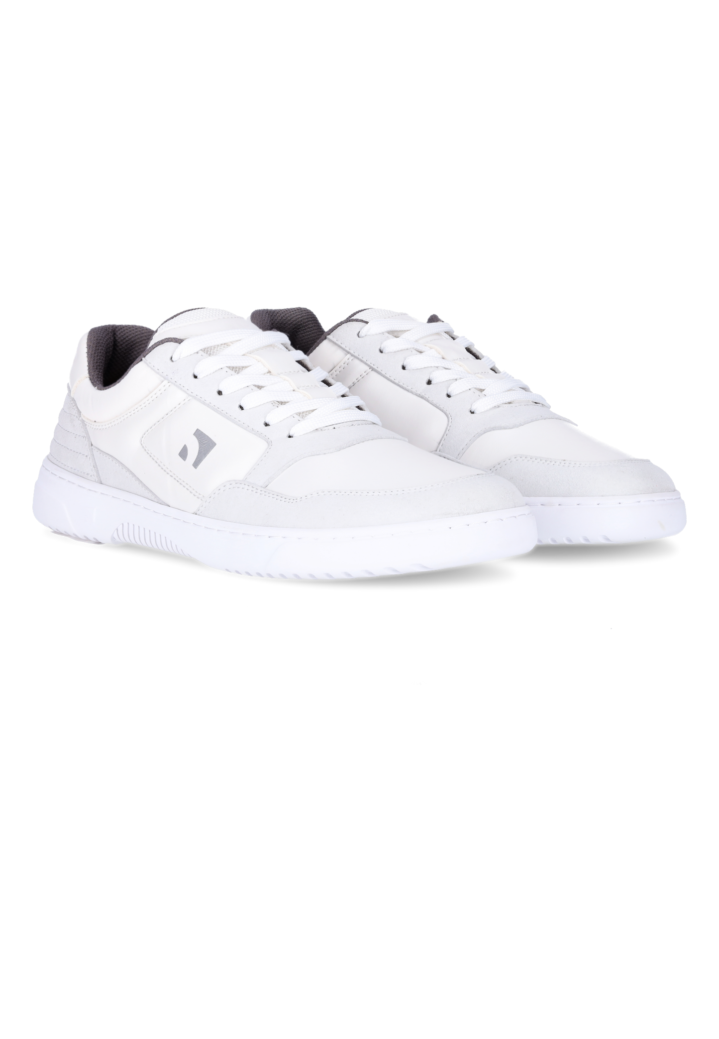 Barebarics Axiom Barefoot Sneakers - White & Light Grey