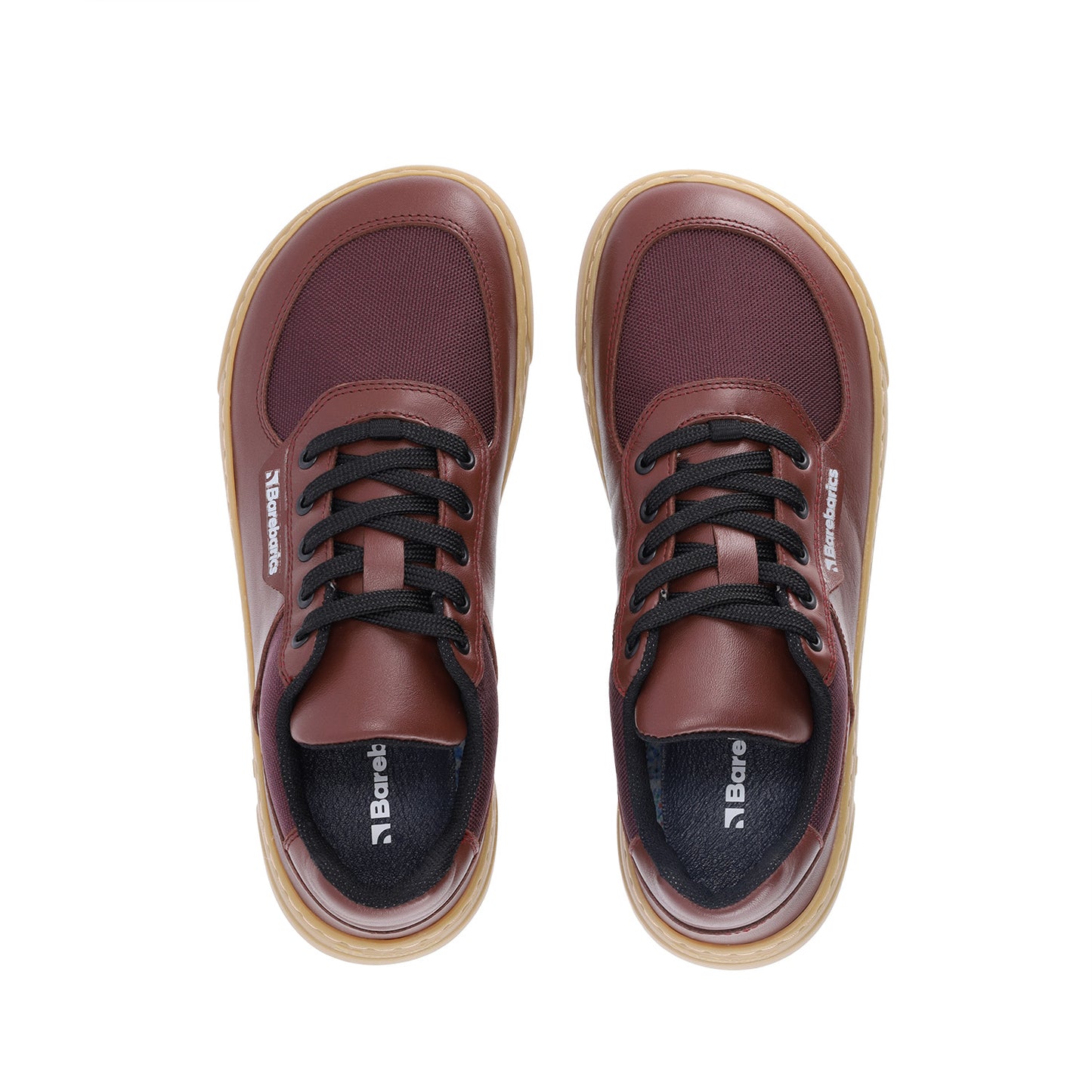 Barebarics Bravo Barefoot Sneakers - Maroon Brown
