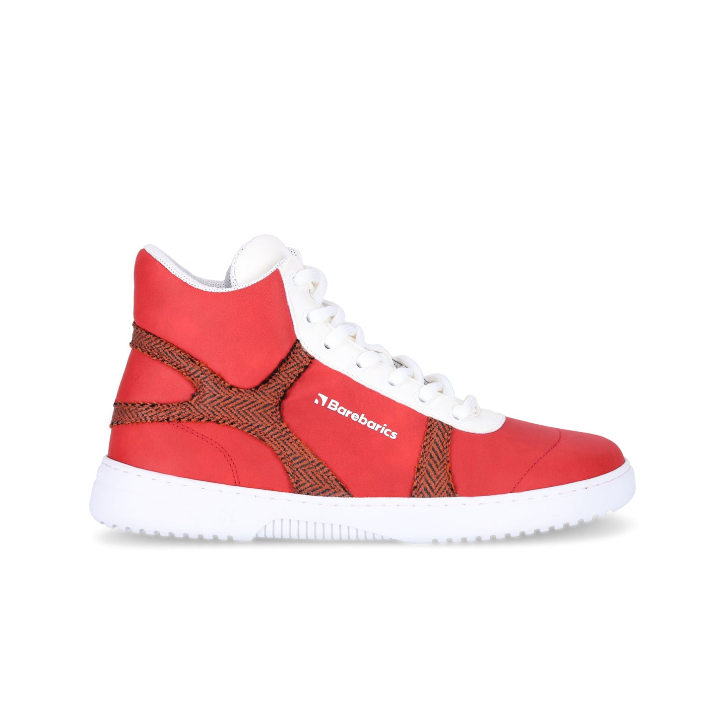 Barebarics HiFly Barefoot Sneakers - Red & White