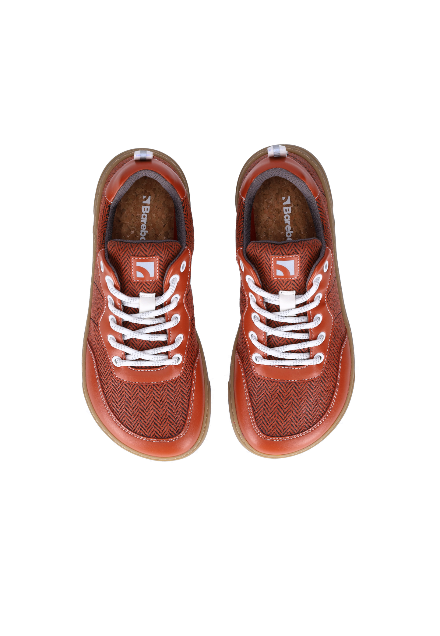 Barebarics Kudos Barefoot Sneakers - Brick Red