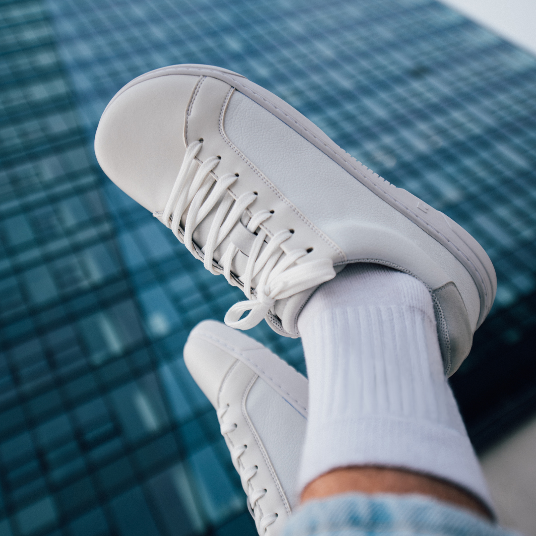 Barebarics Zoom Barefoot Sneakers - All White
