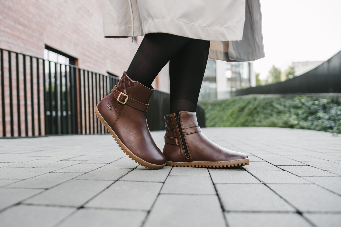 Be Lenka Diva Barefoot Boots - Dark Brown