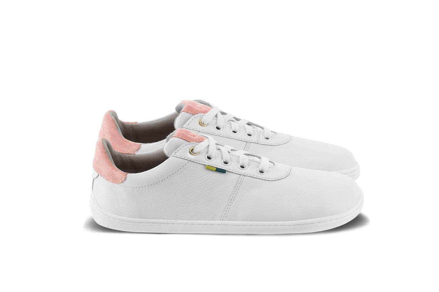Be Lenka Royale Barefoot Sneaker - White & Dark Peach