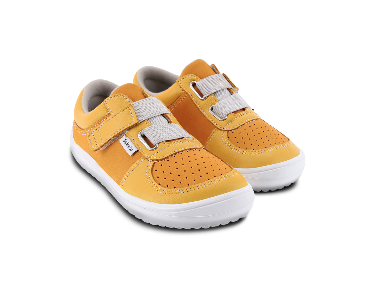 Be Lenka Fluid Barefoot Sneakers - Mustard & Mango
