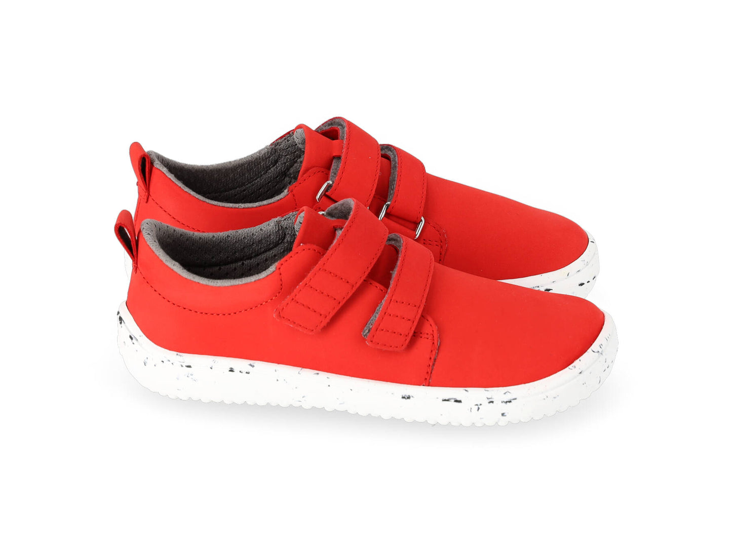 Be Lenka Jolly Kids' Barefoot Sneakers - Red & White