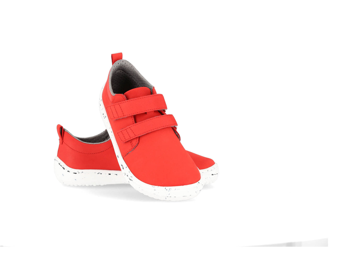 Be Lenka Jolly Kids' Barefoot Sneakers - Red & White