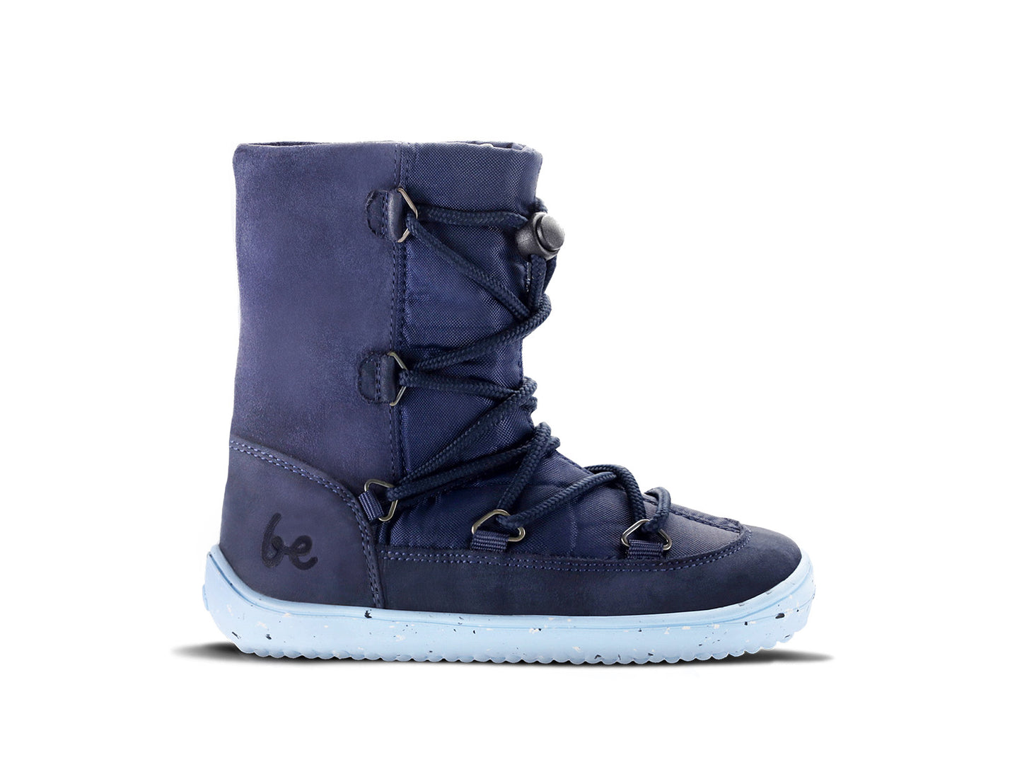 Be Lenka Snowfox Kids 2.0 Barefoot Boots - Dark & Light Blue