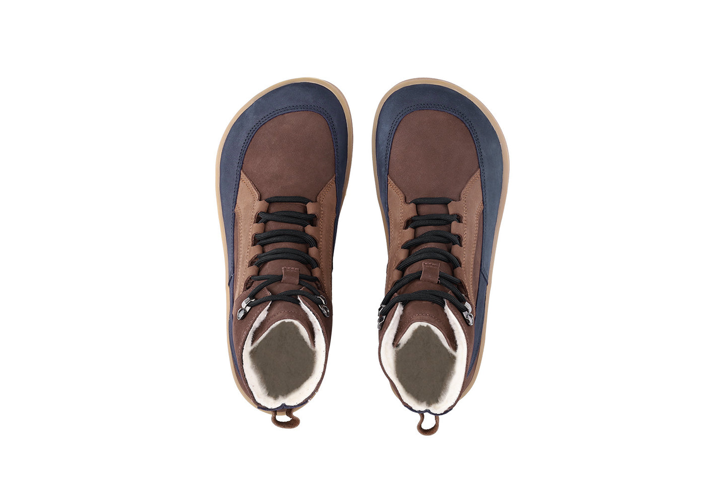 Be Lenka York Barefoot Boots - Brown & Navy