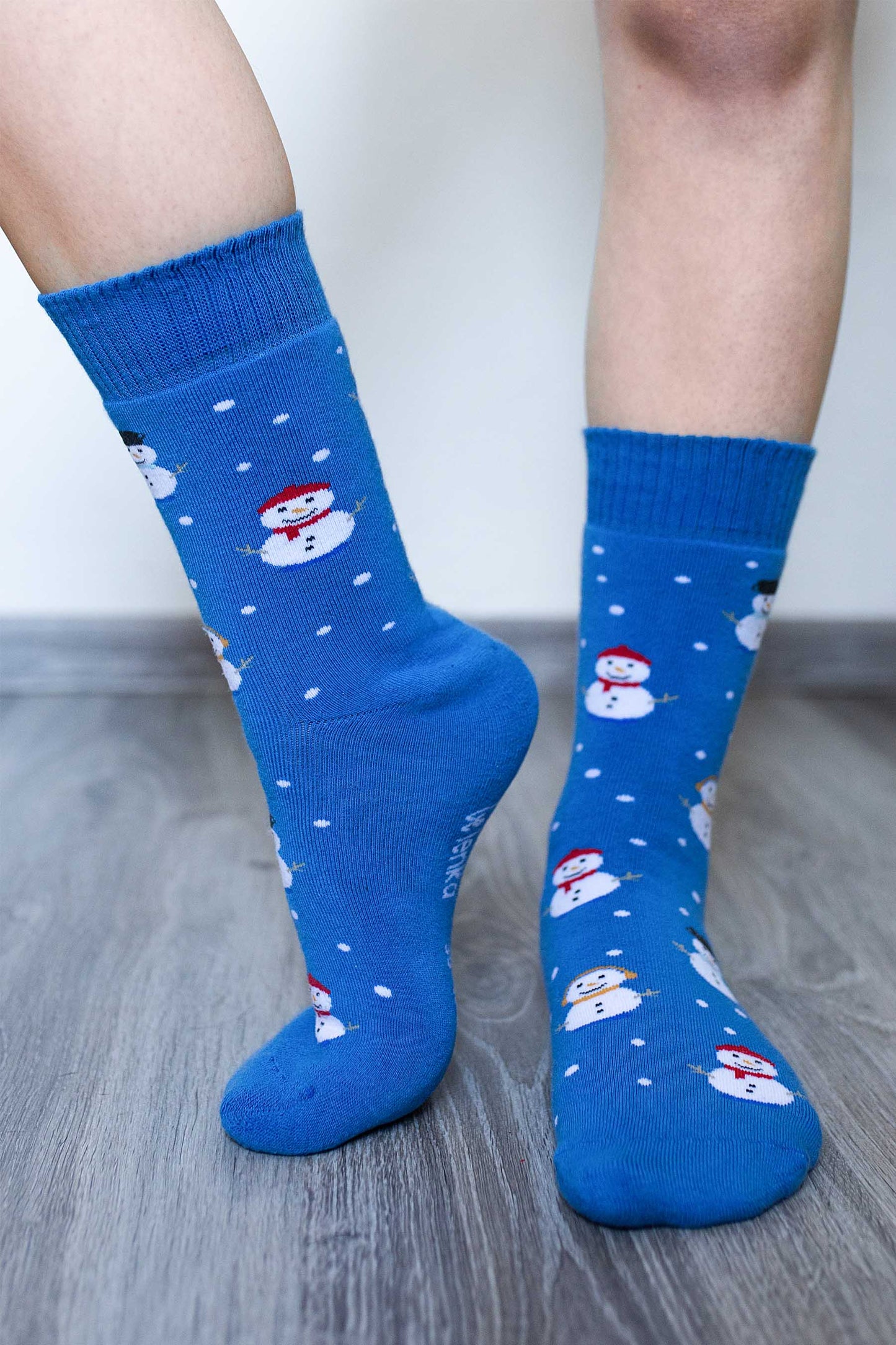 Be Lenka Winter Barefoot Socks - Snowmen