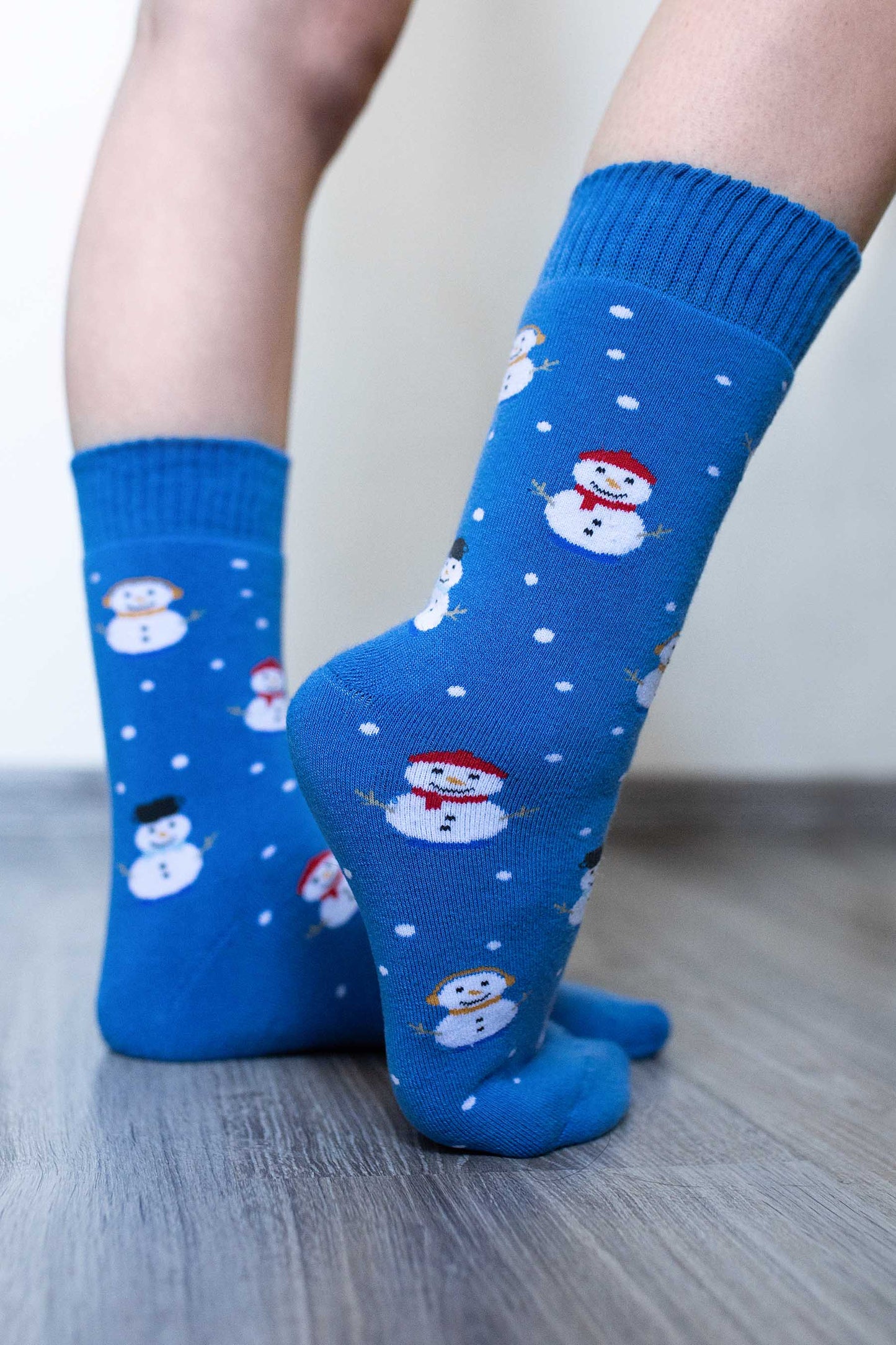 Be Lenka Winter Barefoot Socks - Snowmen